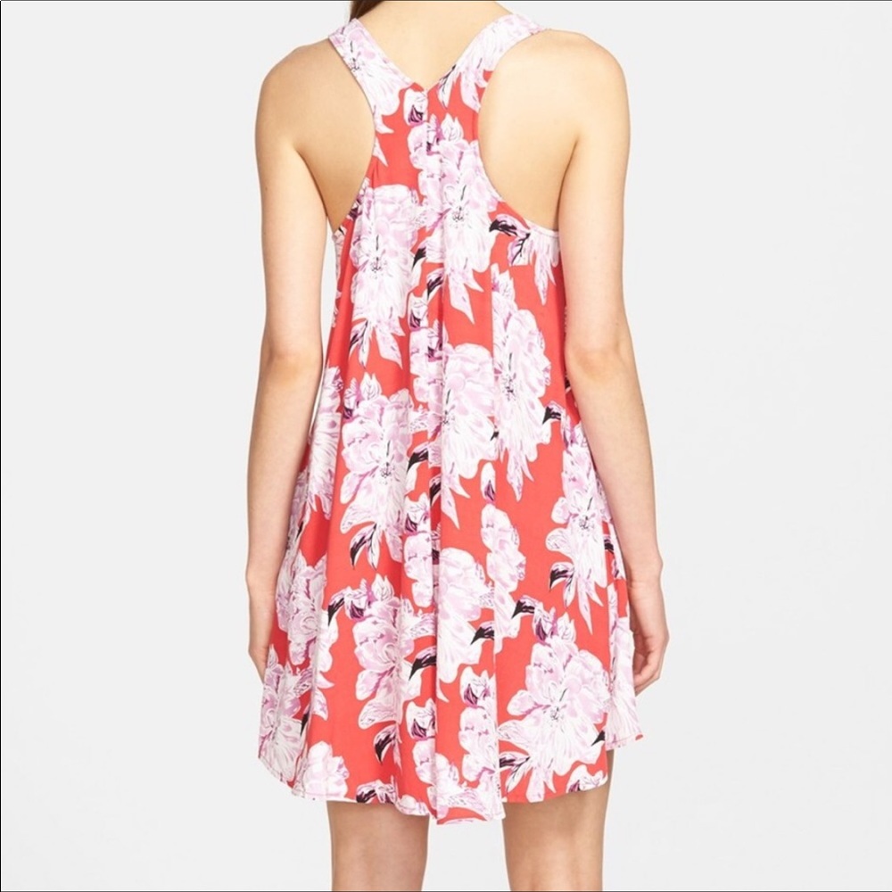 ASTR Floral Racerback Shift Dress - Picture 3 of 8